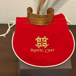 Rustic Cuff Brass Cuff Bracelet